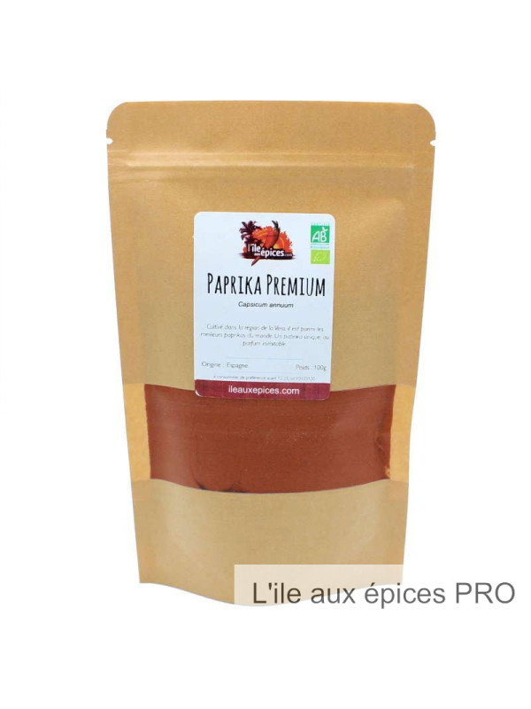 Grossiste Sachet de Paprika Premium Bio pro
