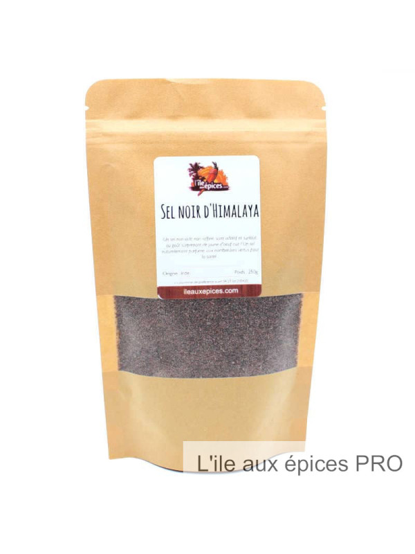 Fournisseur Sachet de Sel noir de l'Himalaya au kilo