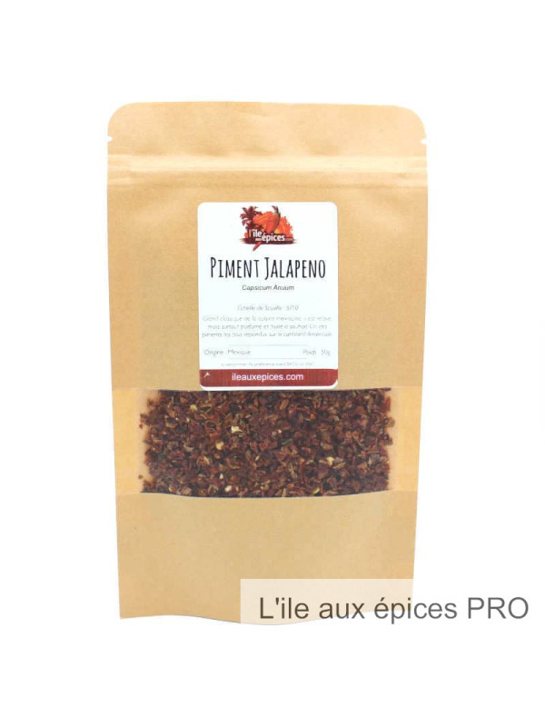 Fournisseur Sachet de piment Jalapeno rouge en flocons en kilo