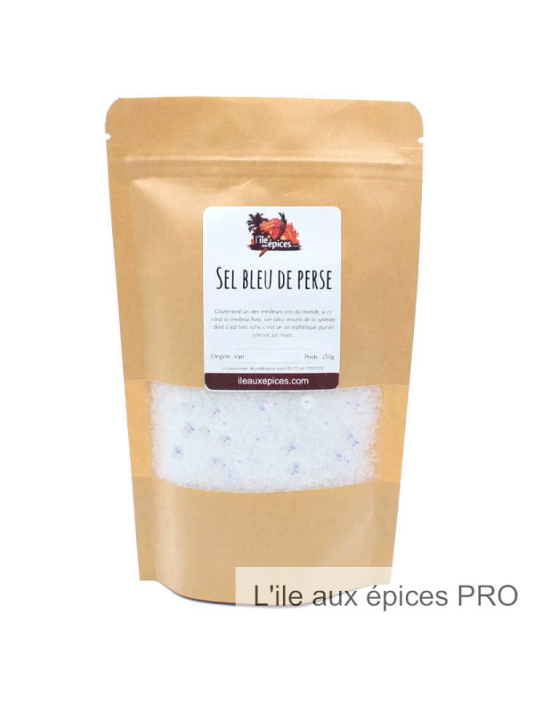 Fournisseur Sachet de sel bleu fin